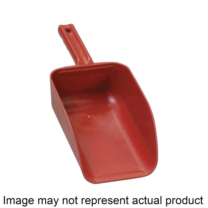 P6500R Handi Scoop, 82 oz Capacity, Polymer, Red, 15 in L