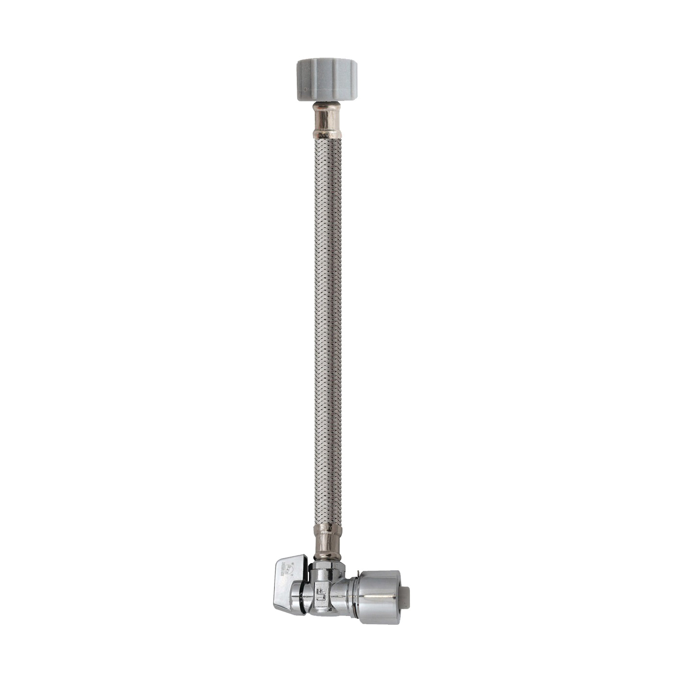 2622PCPOLFC12K Quick Lock Valve, 5/8 in Connection, Compression, 125 psi Pressure, Stainless Steel Body