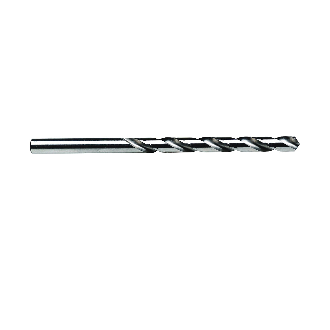 81116 Jobber Drill Bit, 0.177 in Dia, 3-3/8 in OAL, Spiral Flute, 4-Flute, 0.177 in Dia Shank, Straight Shank