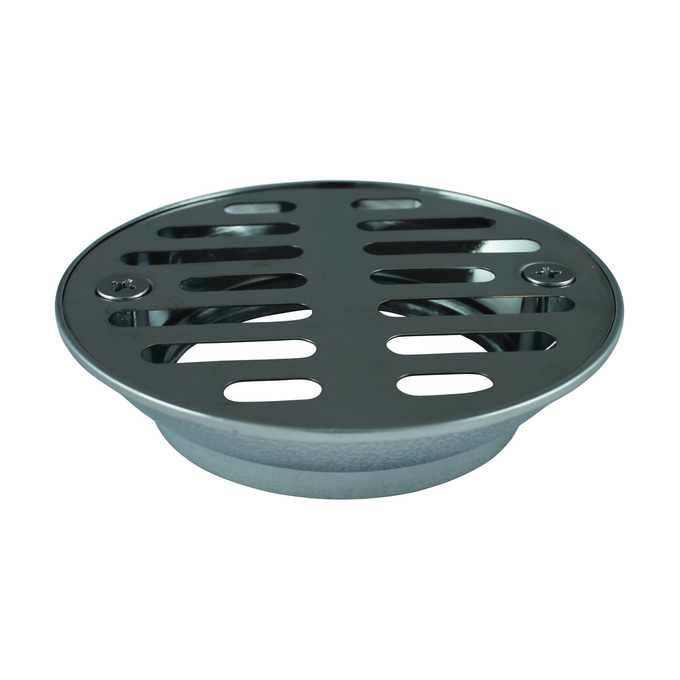 PP825-51 Shower Drain, Metal, Chrome-Plated