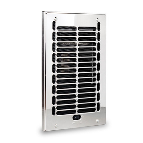 Cadet RBF101 Electric Bath Heater, 8.3 A, 120 V, 3415 Btu, 250 sq-ft Heating Area, 1-Heat Setting