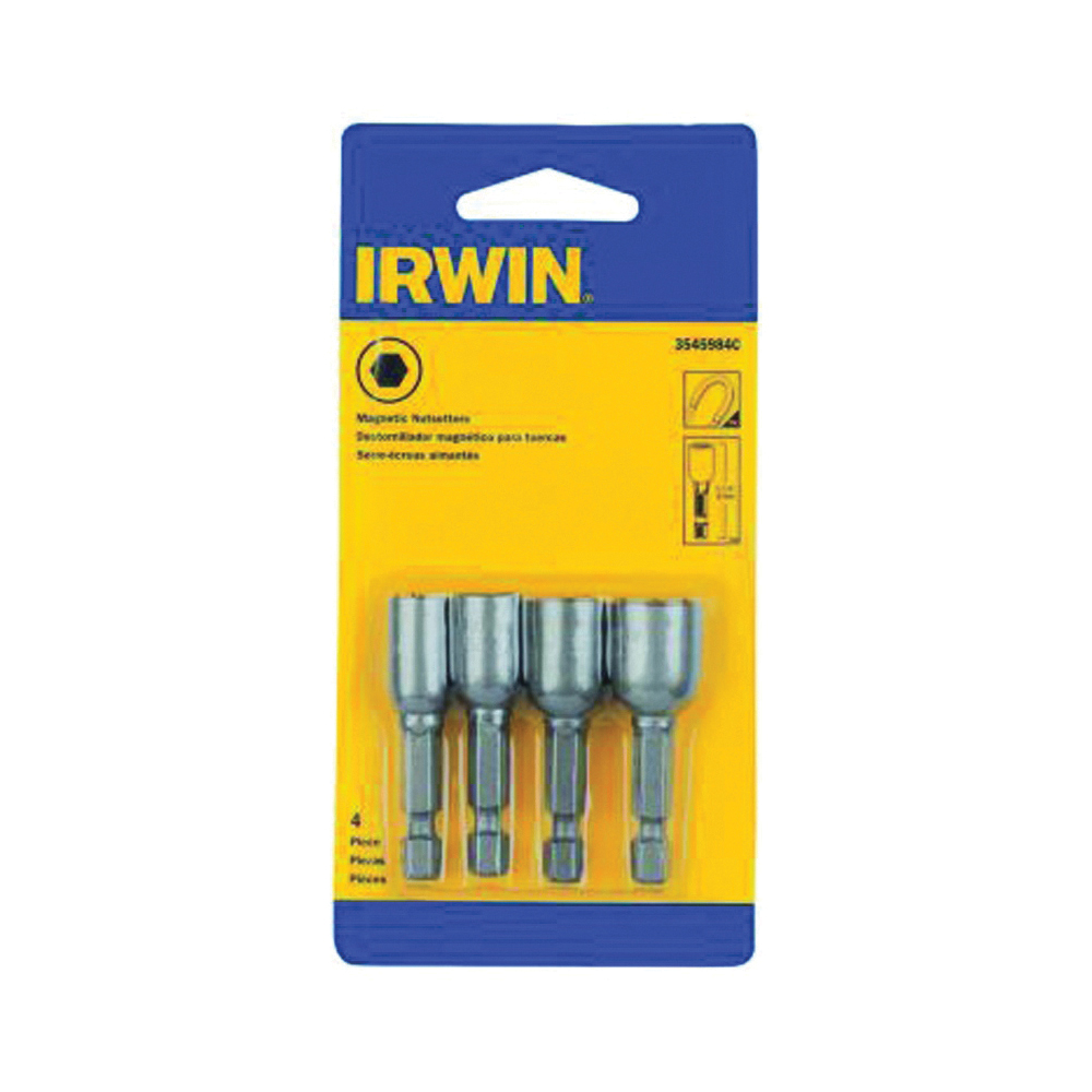 3545984C Nut Setter Set, 4-Piece, Lobular, Steel