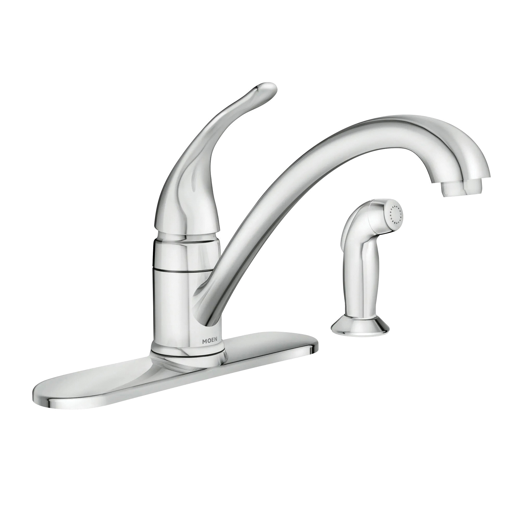 Torrance Series CA87480 Kitchen Faucet, 1.5 gpm, 1-Faucet Handle, 2 or 4-Faucet Hole, Stainless Steel, Yes