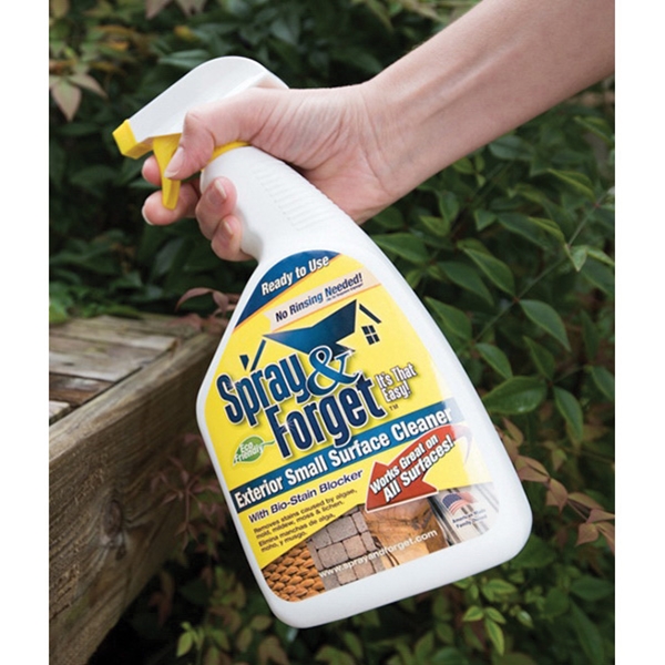 Spray & Forget SFPMCS-6 Cleaner, 32 oz, Liquid, Mild Citrus, Light Orange - 3