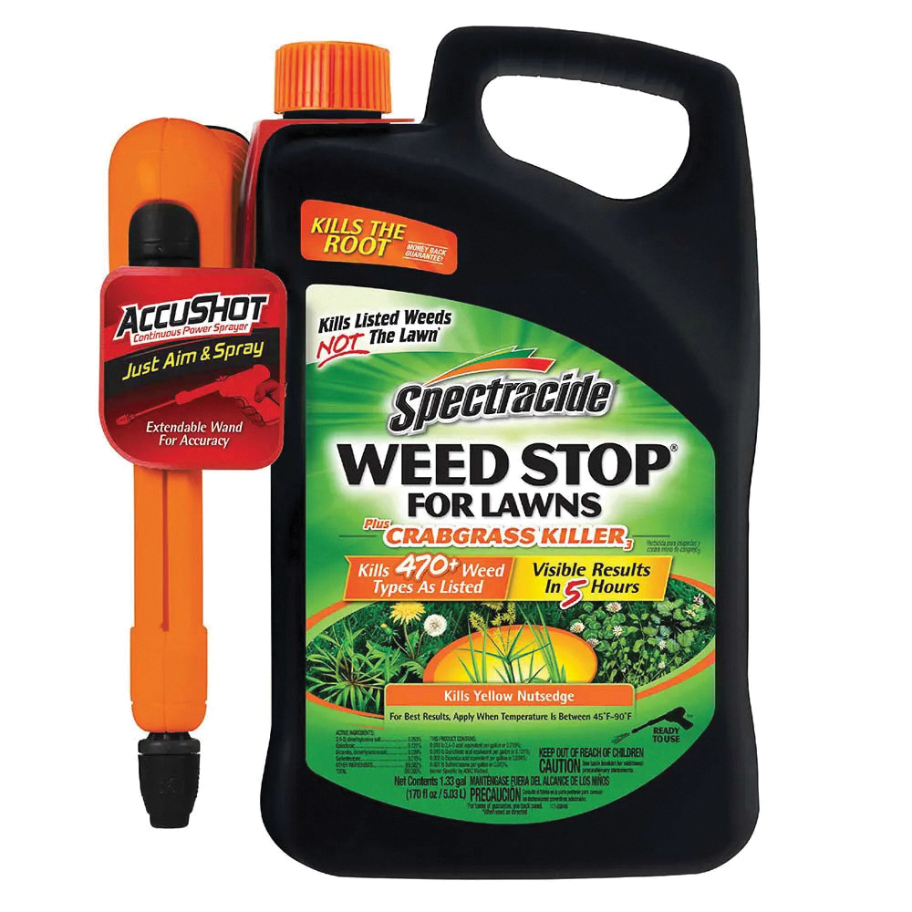 HG-96393 Weed Stop Crabgrass Killer, Liquid, Brown, 32 fl-oz