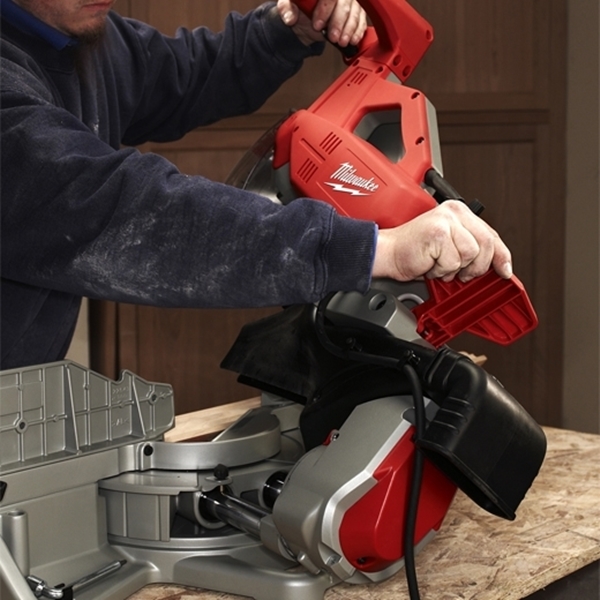Milwaukee 6955-20 Miter Saw, 12 in Dia Blade, 6 in Vertical, 13.500 in at 90 deg Cross-Cut in Cutting Capacity - 1