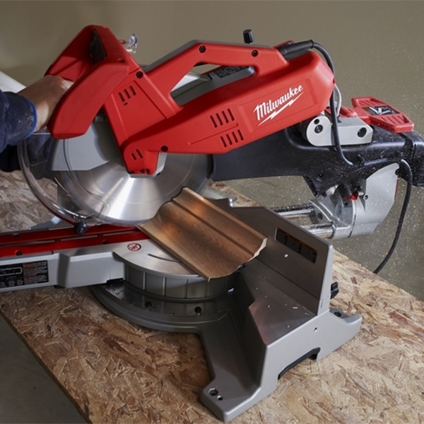 Milwaukee 6955-20 Miter Saw, 12 in Dia Blade, 6 in Vertical, 13.500 in at 90 deg Cross-Cut in Cutting Capacity - 3