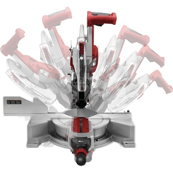 Milwaukee 6955-20 Miter Saw, 12 in Dia Blade, 6 in Vertical, 13.500 in at 90 deg Cross-Cut in Cutting Capacity - 4