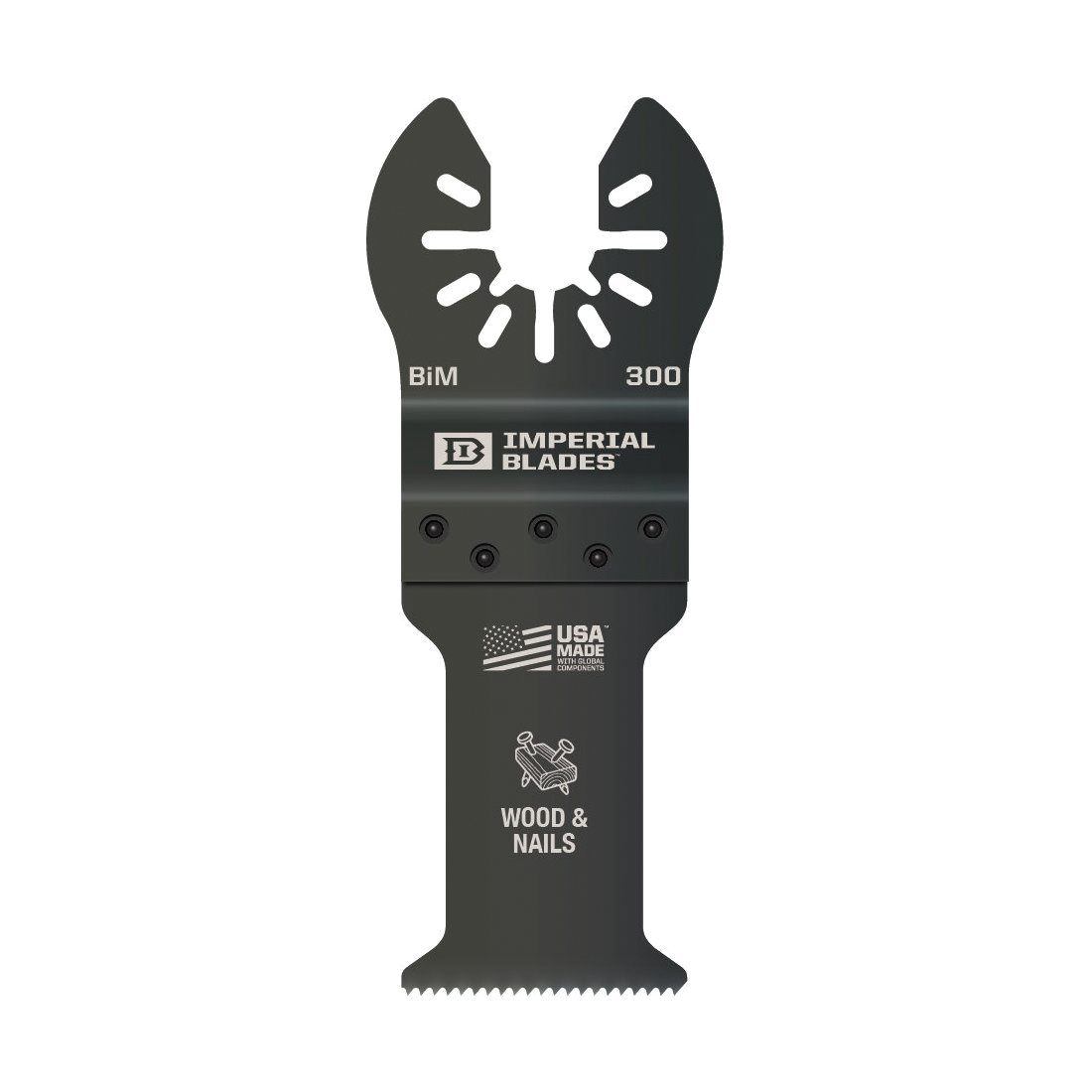 IBOA300-1 Oscillating Blade, One-Size, 18 TPI, 1/PK, Bi-Metal