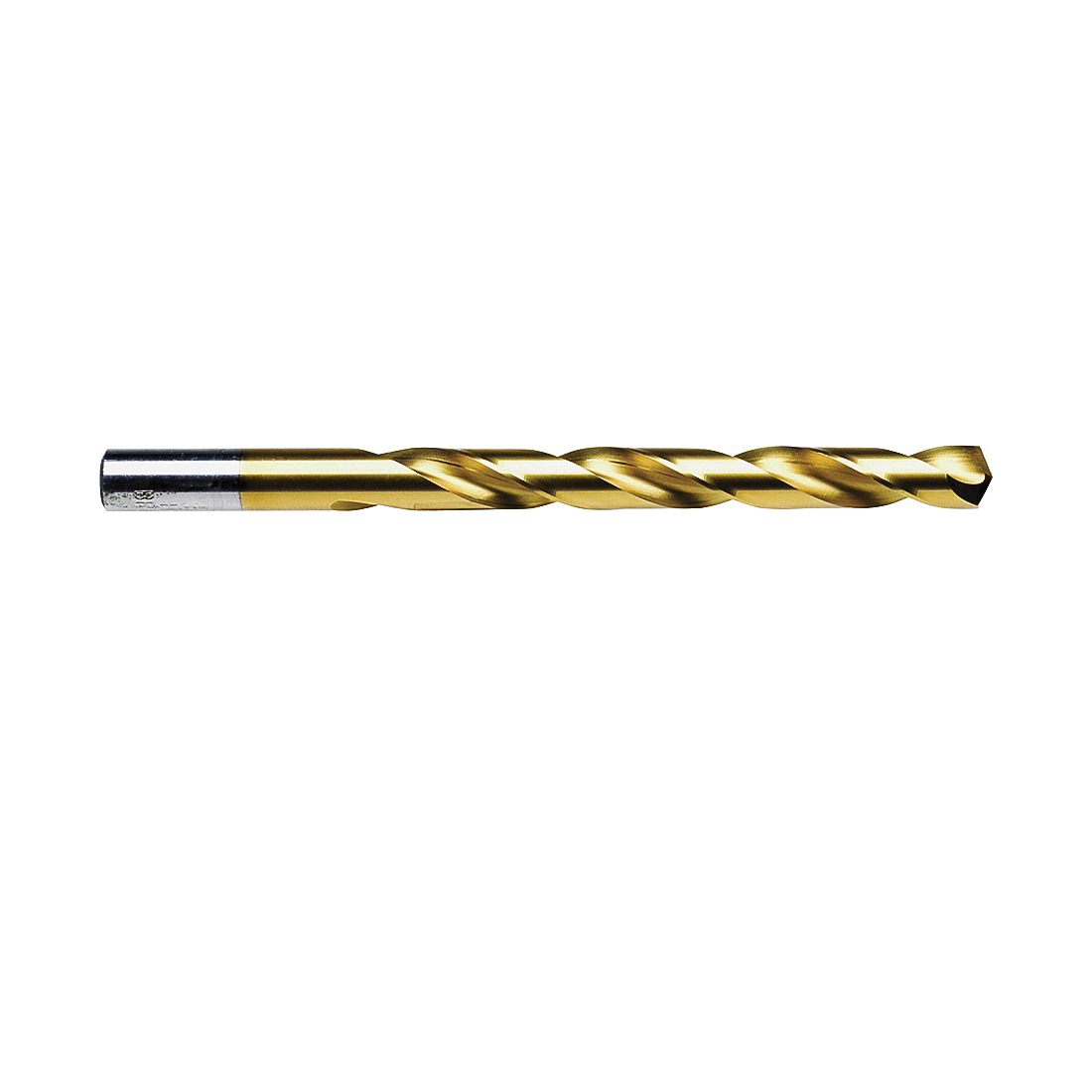 63932 Jobber Drill Bit, 1/2 in Dia, 6 in OAL, Spiral Flute, 2-Flute, 1/2 in Dia Shank, Straight Shank