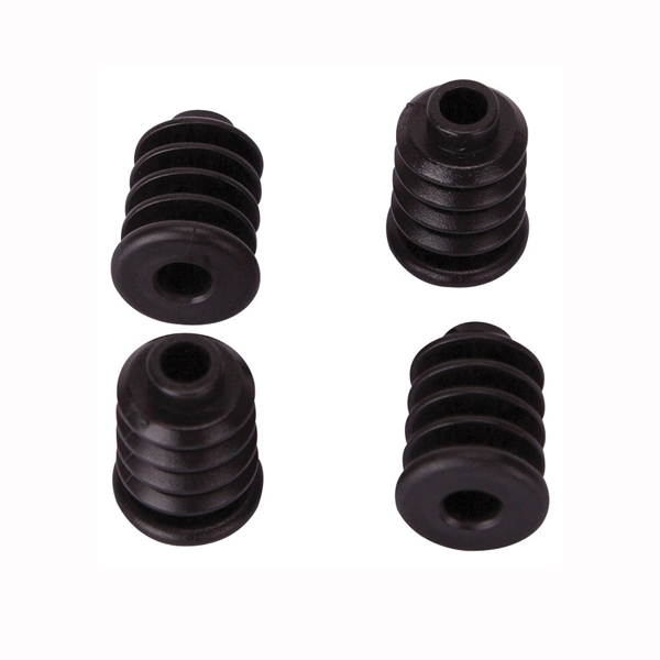 FE-S806-PS Furniture Socket, Plastic, Black