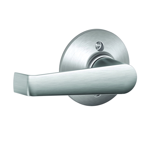 F Series F170ELA626 Left Hand Dummy Lever, Mechanical Lock, Satin Chrome, Metal, Residential, 2 Grade