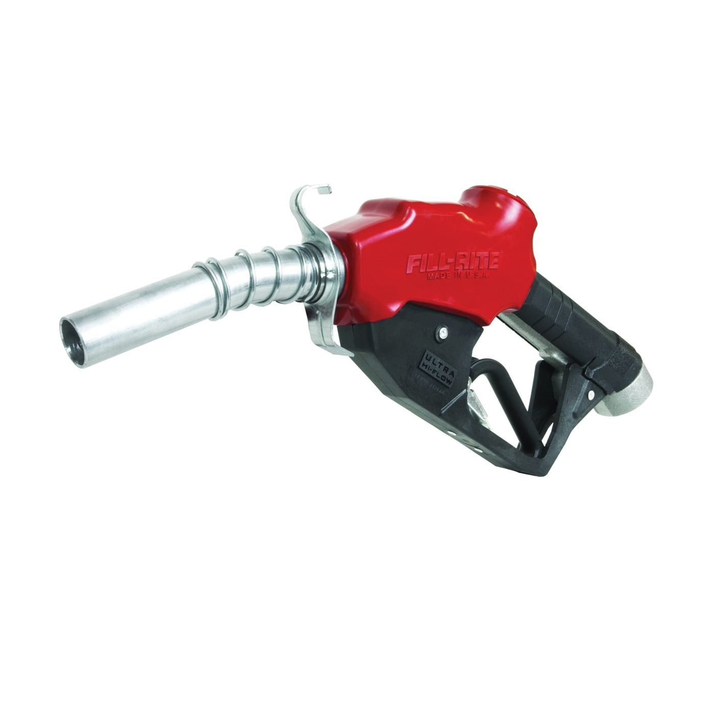 N100DAU13 Fuel Nozzle, 1 in, FNPT, 5 to 40 gpm, Aluminum, Red