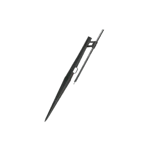 384ROUB Sprinkler Stake, 13 in L, 1/4 in Connection, Barbed, Polyethylene/Polypropylene