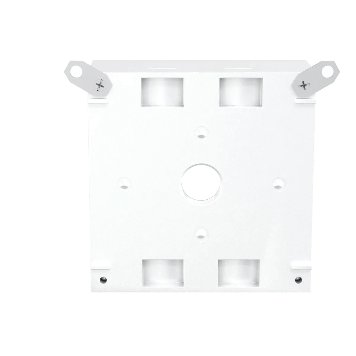 Bell Outdoor 5337-1 Weatherproof Box, 4-1/2 in W, 4-1/2 in D, 5-Knockout, Lug Mounting, NEMA 3R, Aluminum, White - 3