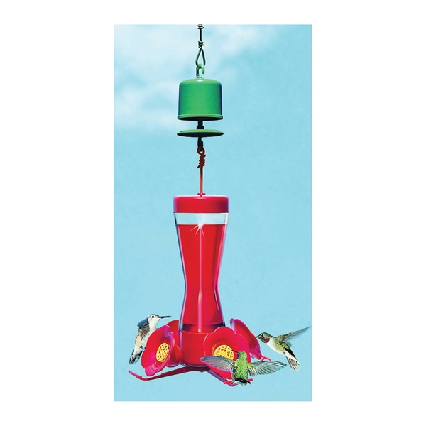 Red Perky Pet 245L Ant Guard For Hummingbird Feeder 