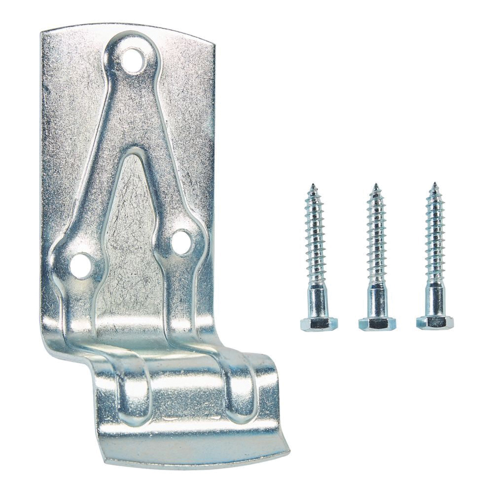 N100-834 Door Bumper, Steel, Zinc-Plated