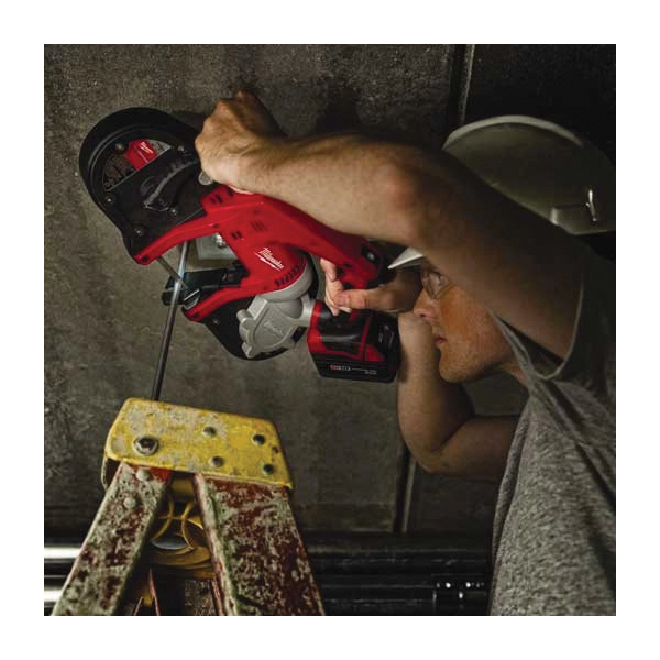 Milwaukee 48-39-0518 Band Saw Blade, 1/2 in W, 35-3/8 in L, 14 TPI, HSS Cutting Edge, Bi-Metal - 2