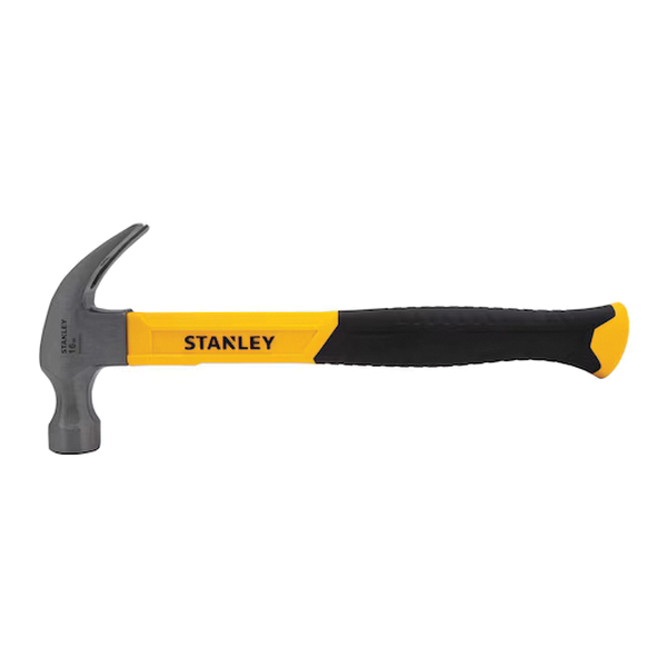 STHT51512 Nailing Hammer, 16 oz Head, Curved Claw Head, Steel Head, 13 in OAL