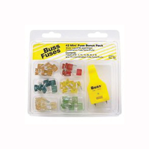 NO.43 Fuse Bonus Assortment Kit, Fast-Acting Fuse, ATM, 32 V, 5 to 30 A, 1 kA Interrupt