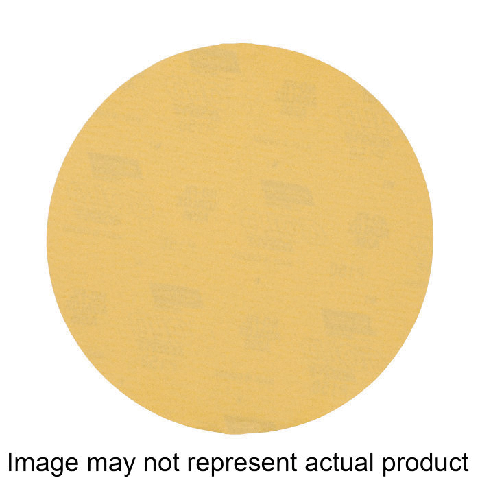 Norton 66261158171 Sanding Disc, 9 in Dia, P180 Grit, Very Fine, Aluminum Oxide Abrasive, Paper Backing - 4