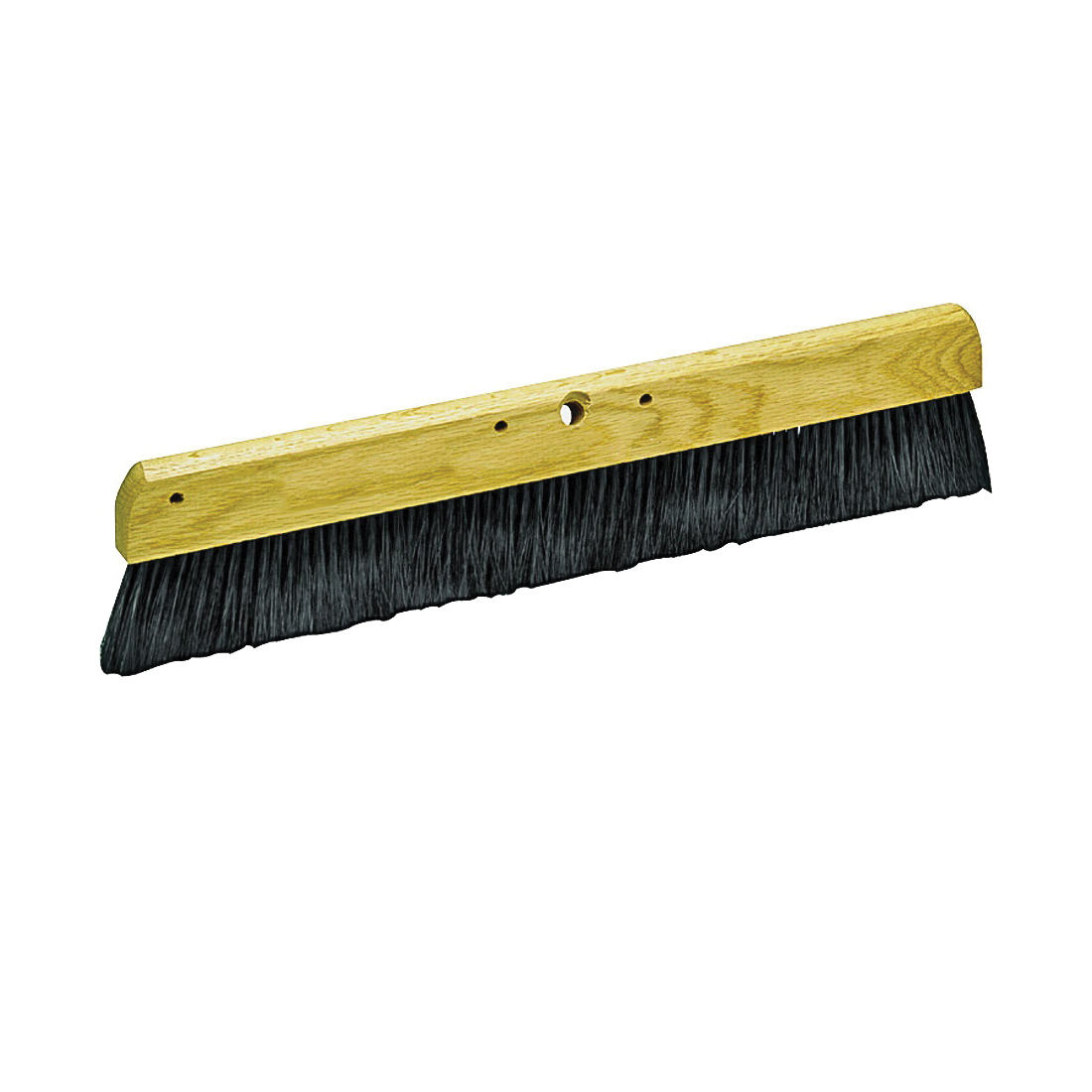 848 Concrete Broom, 48 in OAL, Polypropylene Bristle, Black Bristle, Hardwood Handle