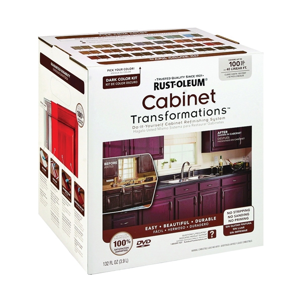 258240 Cabinet Paint, Dark, 100 sq-ft Coverage Area