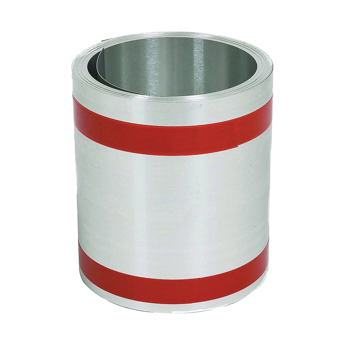 68306 Roll Valley Flashing, 10 ft L, 6 in W, Aluminum, Silver