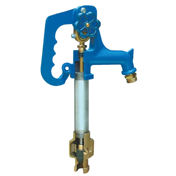 800LF Series 805LF Yard Hydrant, 90-1/2 in OAL, 3/4 in Inlet, 3/4 in Outlet, 120 psi Pressure