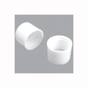 CD-0019 Closet Pole End Cap, Plastic, White