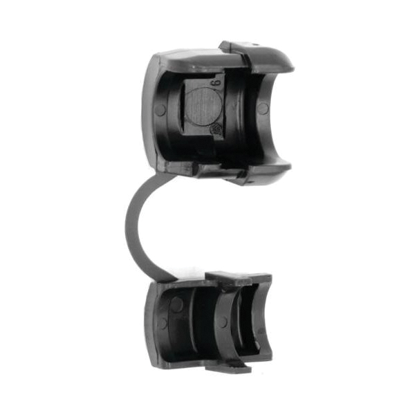 61414 Cord Protector, Nylon, Black