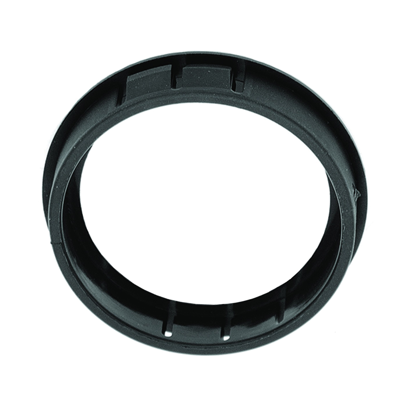 61436 Conduit Bushing, Nylon, Black, 1-5/8 in Dia Panel Hole, 0.453 in Thick Panel