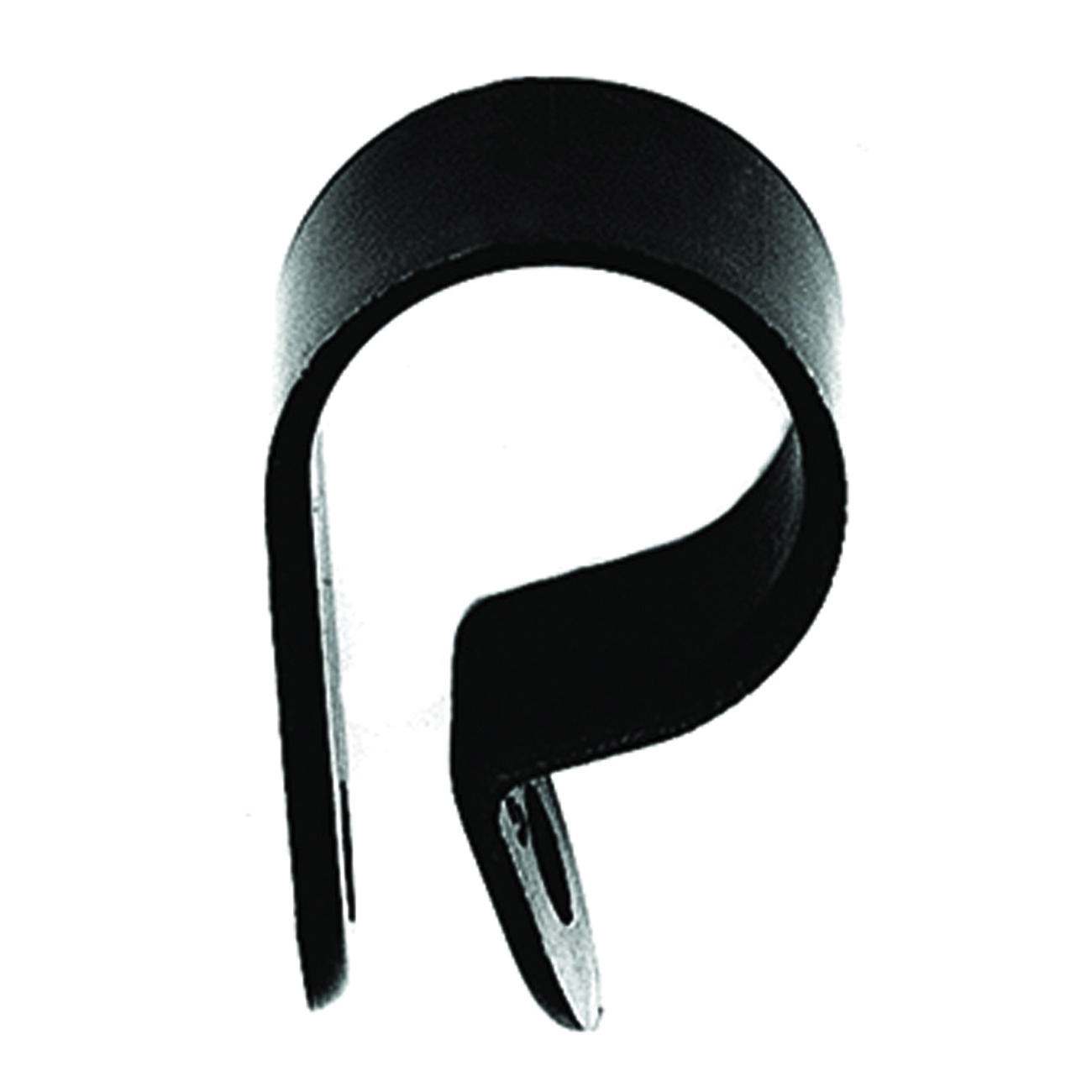 JANDORF 61455 Cable Clamp, 5/8 in Max Bundle Dia, Nylon, Black