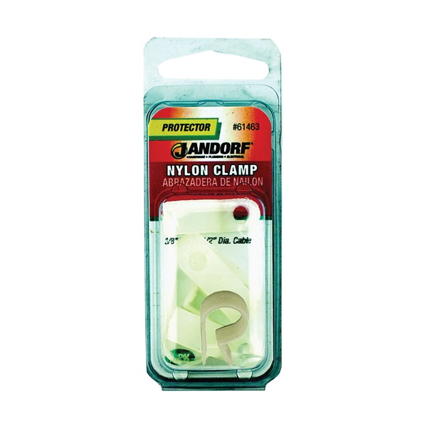 61463 Cable Clamp, Nylon, Natural