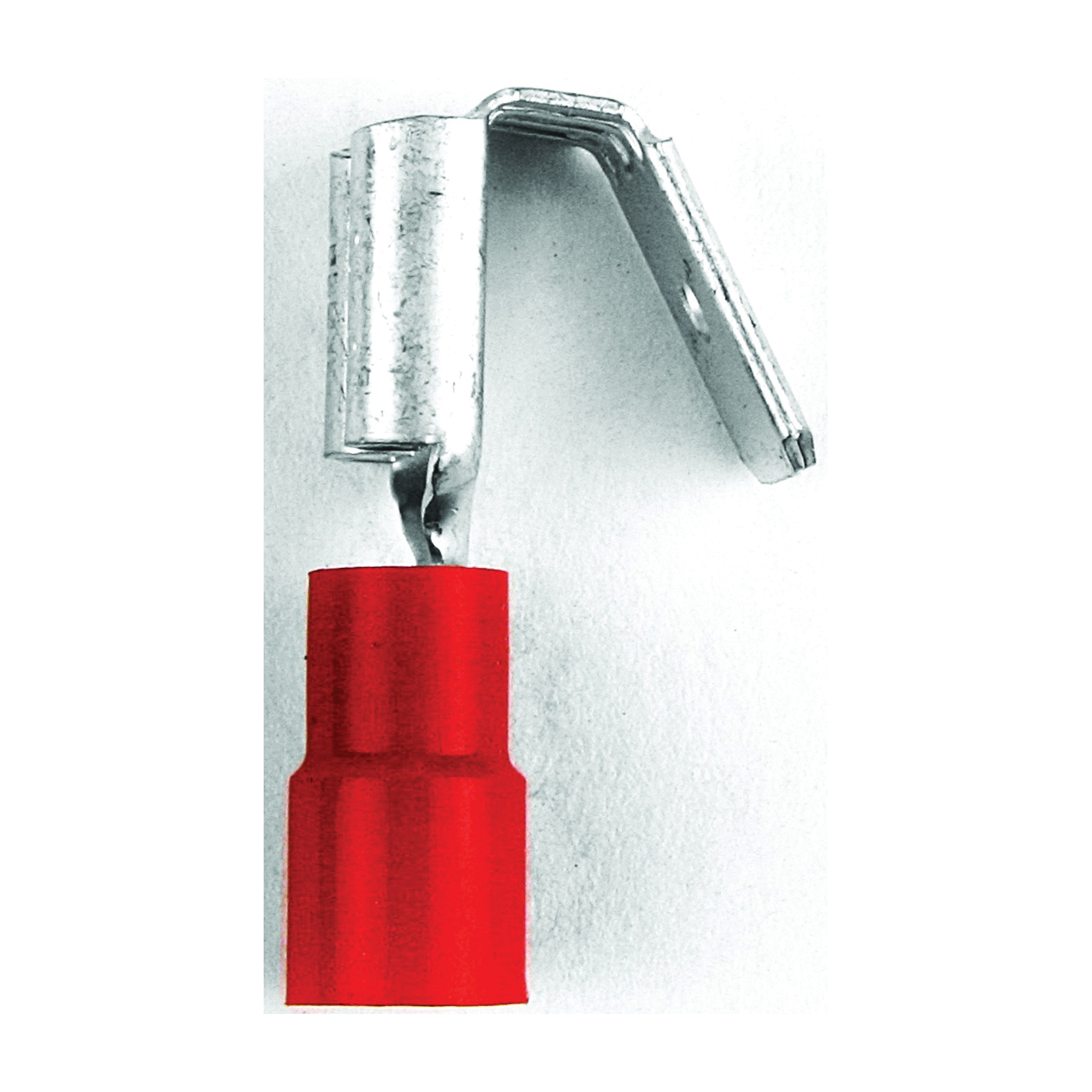 60949 Disconnect Terminal, 22 to 18 AWG Wire, Vinyl Insulation, Copper Contact, Red