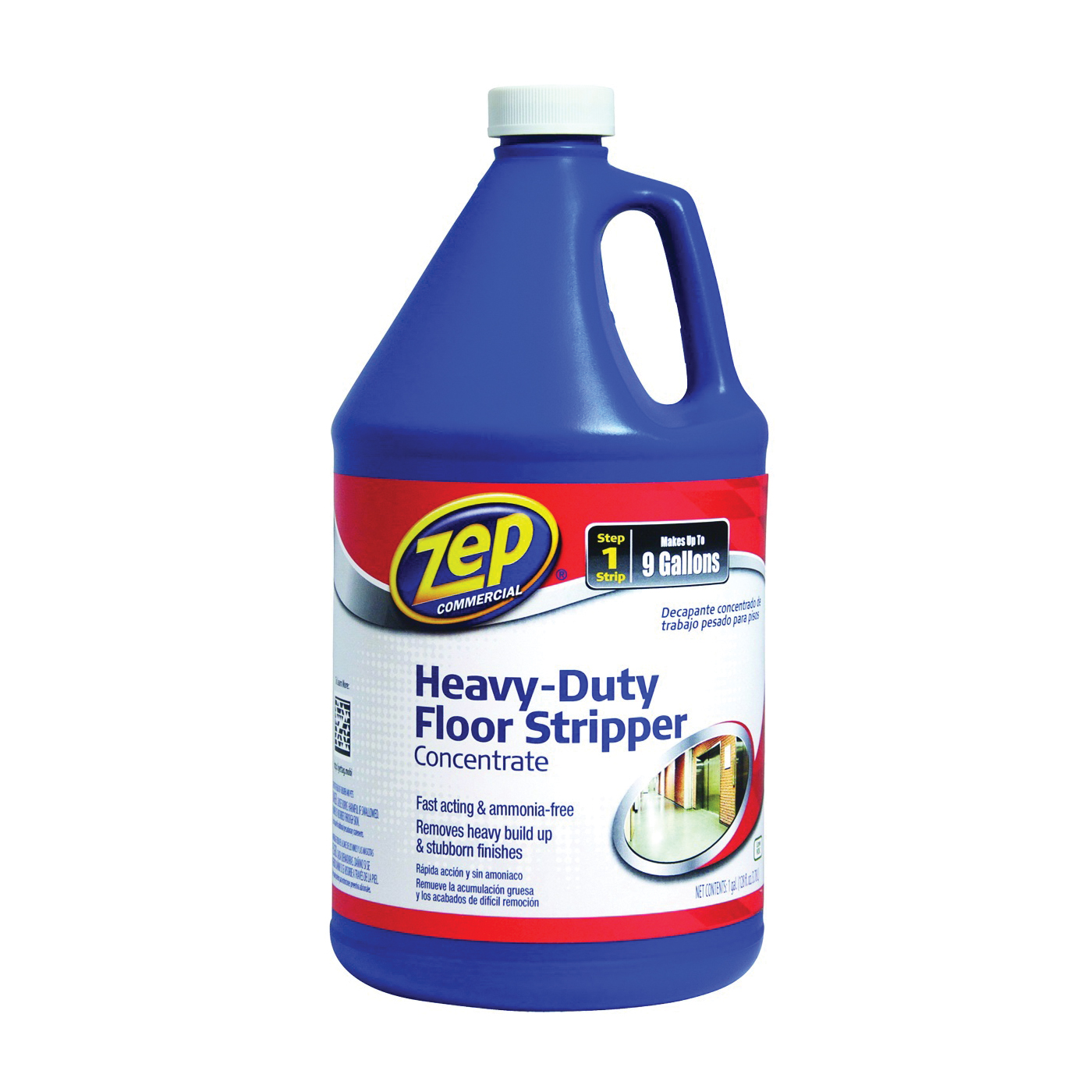 ZULFFS128 Floor Stripper, 1 gal, Liquid, Clear