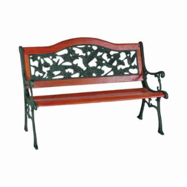 SXL-PB7104-N Hummingbird Park Bench, Wood Seat