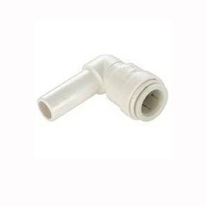 3518-14/P-836 Tube Elbow, 3/4 in, 90 deg Angle, Plastic, Off-White, 100 psi Pressure