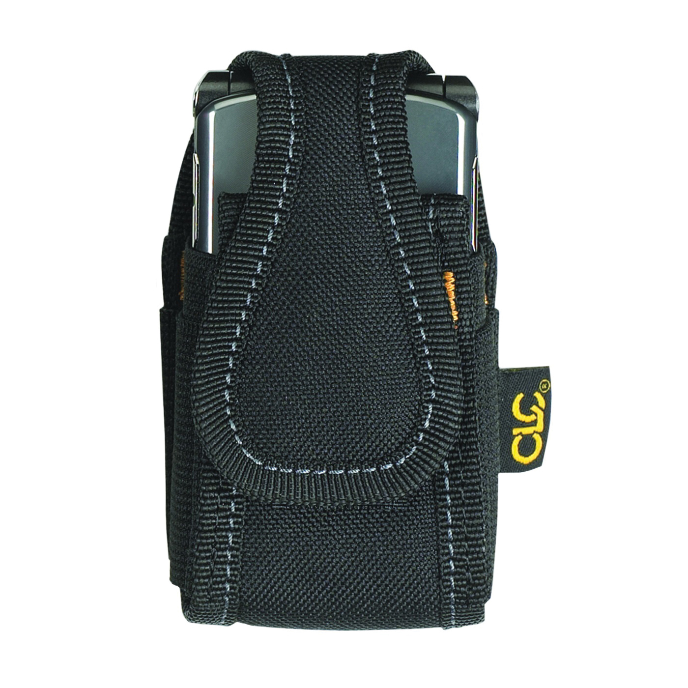 5124 Cell Phone Holder, 1-Pocket, Polyester, Black