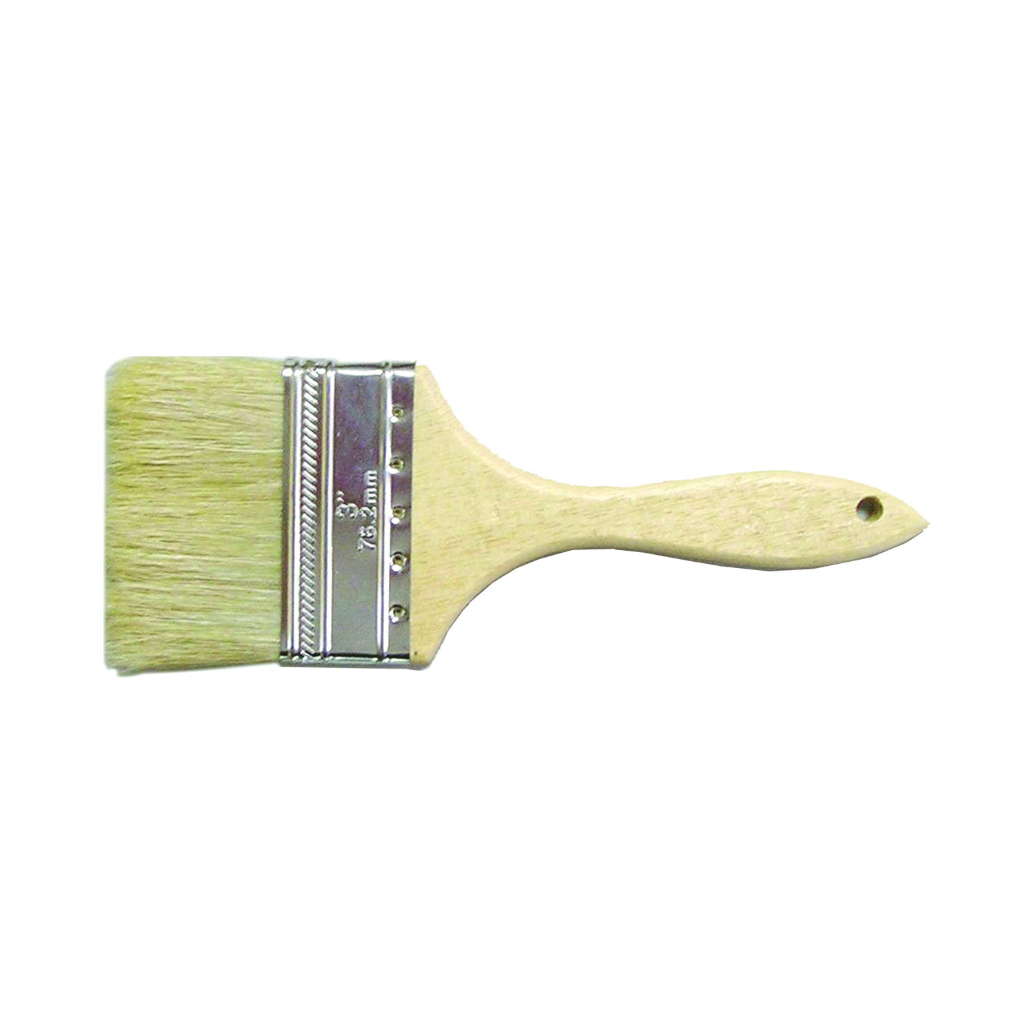 150030 Chip Paint Brush, 3 in W, Plain-Grip Handle