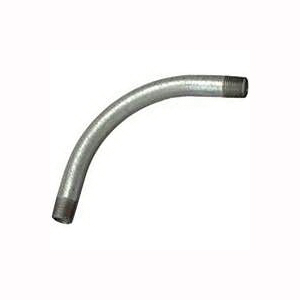 64112 Rigid Elbow, 90 deg Angle, 1-1/4 in, Steel, Galvanized