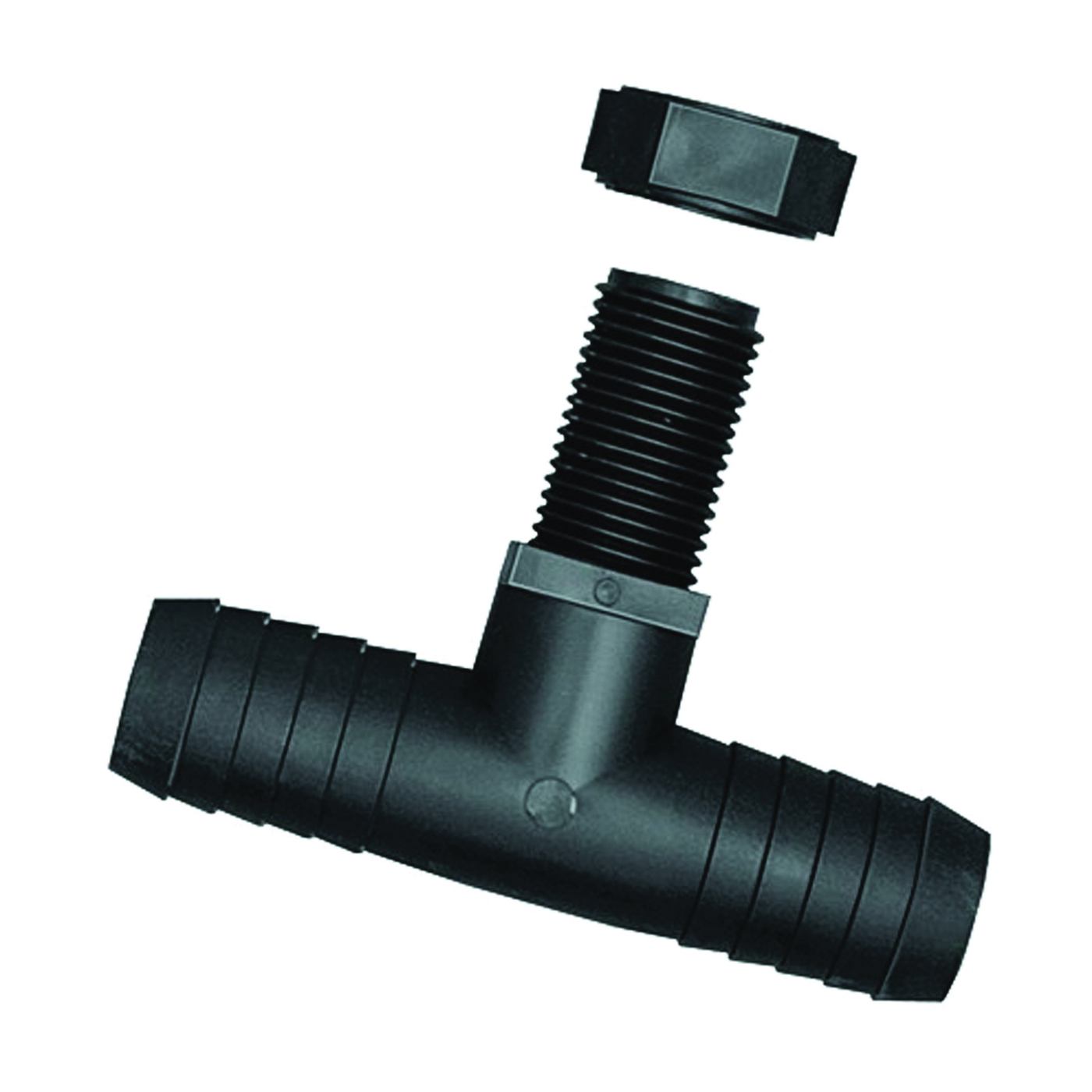 NTT 12 P 2PK Hose Tee, Polypropylene