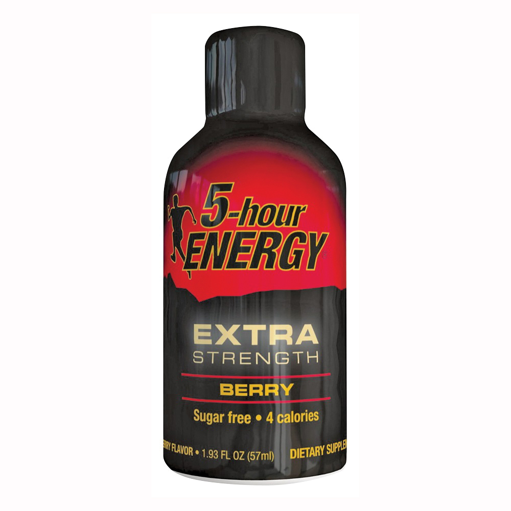 718128 Sugar-Free Energy Drink, Liquid, Berry, 2 oz Bottle