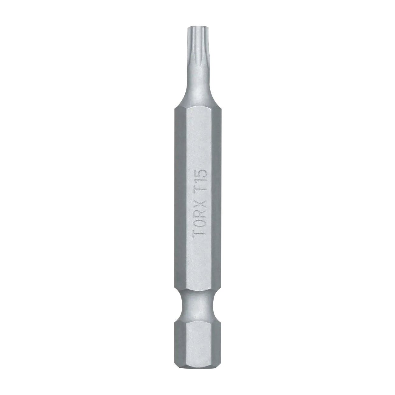 DW2648 Power Screwdriver Bit, T15 Drive, Torx Drive, 1/4 in Shank, Hex Shank, 2 in L, Steel