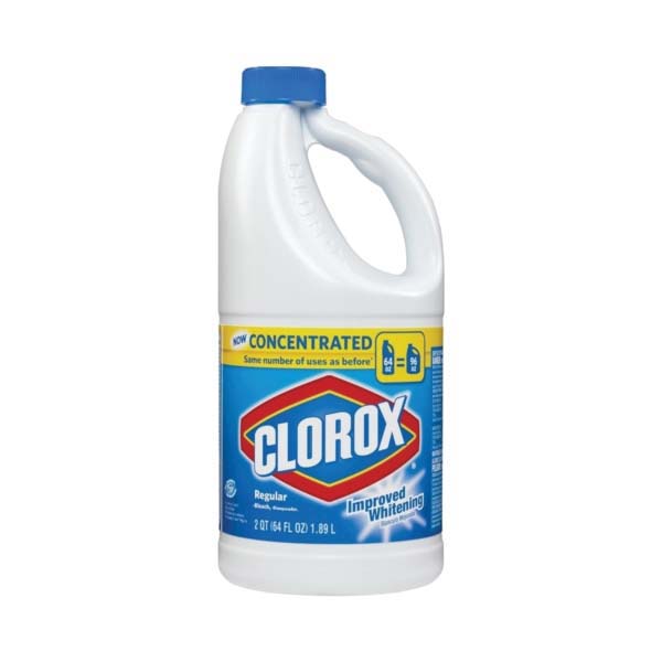 30769 Concentrated Bleach, 64 oz Bottle, Liquid, Bleach