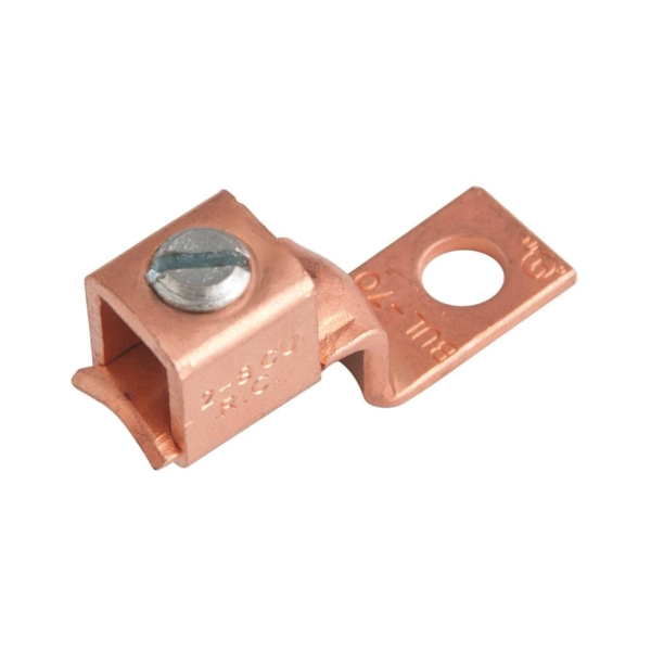 GSLU-35 Mechanical Lug, 600 V, 14 to 10 AWG Wire, 3/8 in Stud, Copper Contact