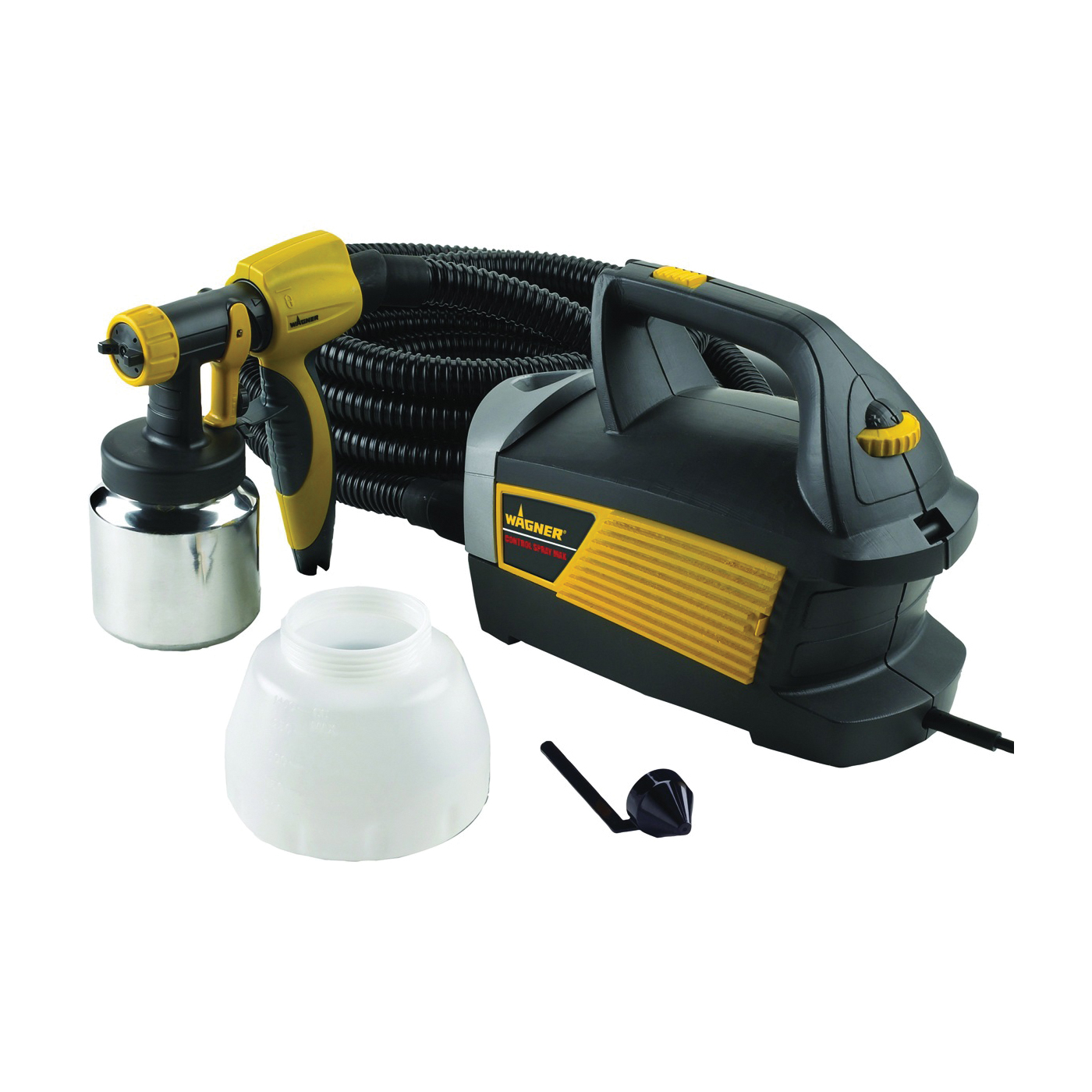 0518080 HVLP Paint Sprayer, 120 VAC, 5 A, 1.5 qt Tank, 0.051 in Nozzle, 10 in Pattern, 20 ft L Hose