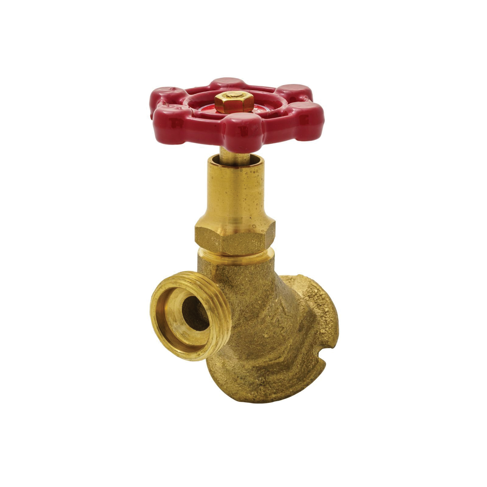 ProLine Series 108-014 Heavy-Duty Sillcock Valve, 3/4 in Connection, FIP x MHT, 125 psi Pressure, Brass Body