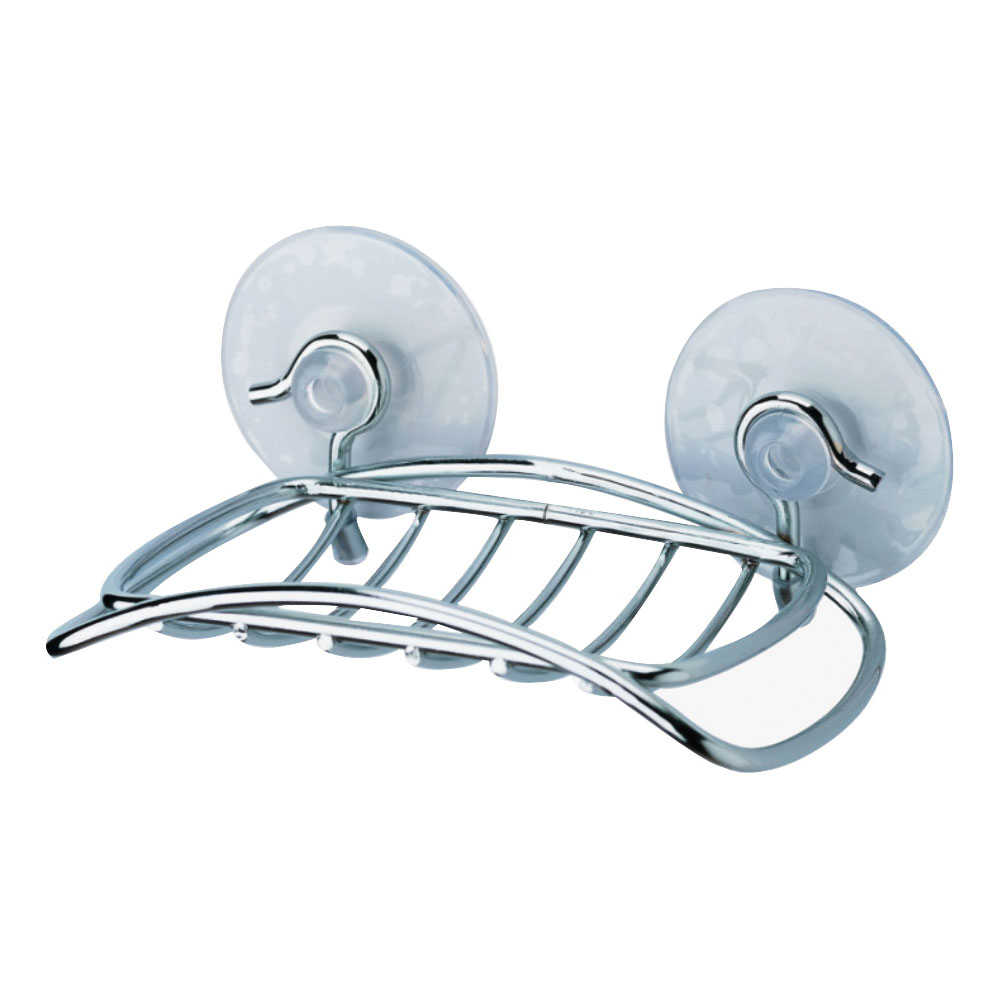 SS-5825-CH Soap Dish, Steel, Chrome