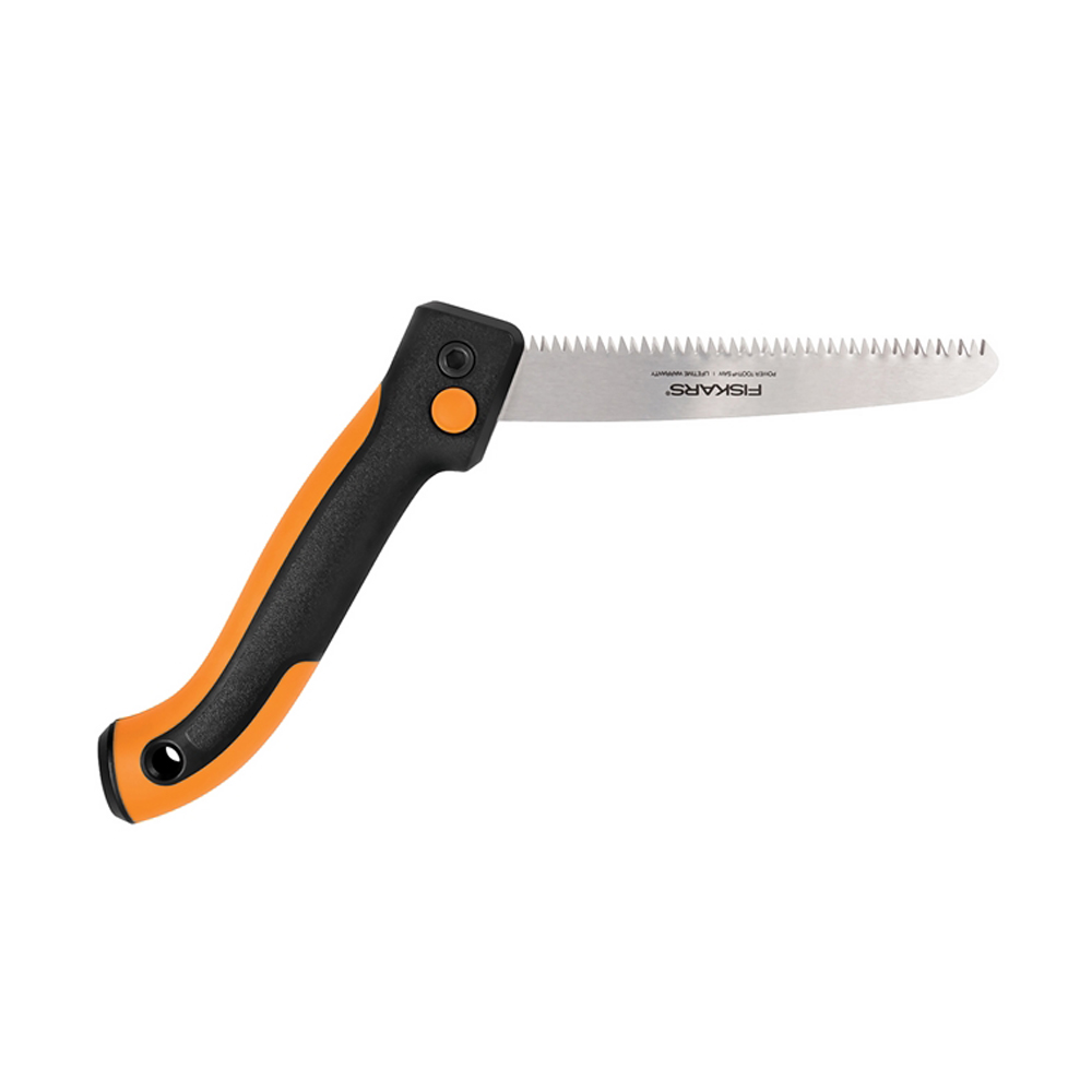 FISKARS 390680-1001 Pruning Saw, Steel Blade, 7 in Blade, Resin Handle, Soft-Grip Handle, 21-1/2 in OAL - 2